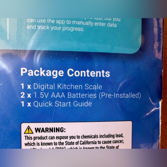 Etekcity Digital Kitchen Scale EK6015New in Package Stainless Steel Auto Shutoff - Picture 5 of 8